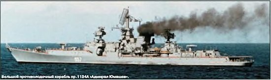 Большой противолодочный корабль "Адмирал Юмашев"